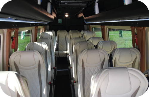 19 persoons minibus Minibuscentrale