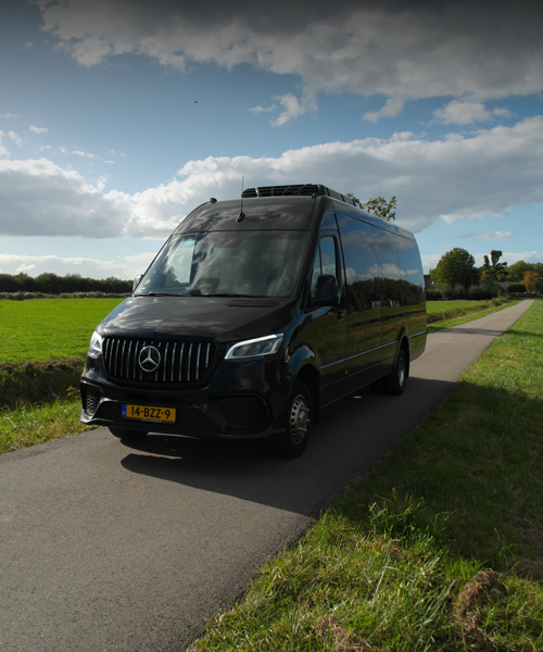Minibus met chauffeur