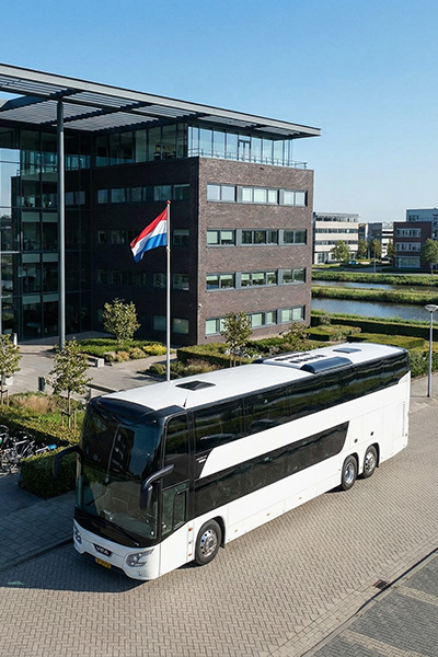 Dubbeldekker bij Office