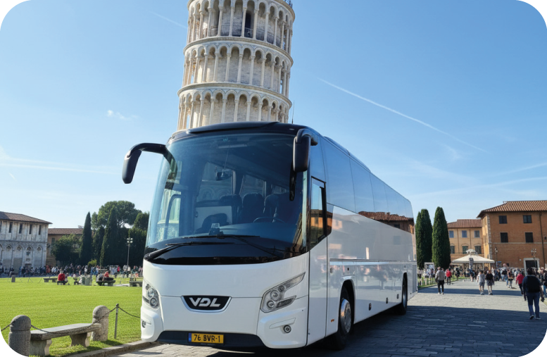 Touring car Toren van Pisa